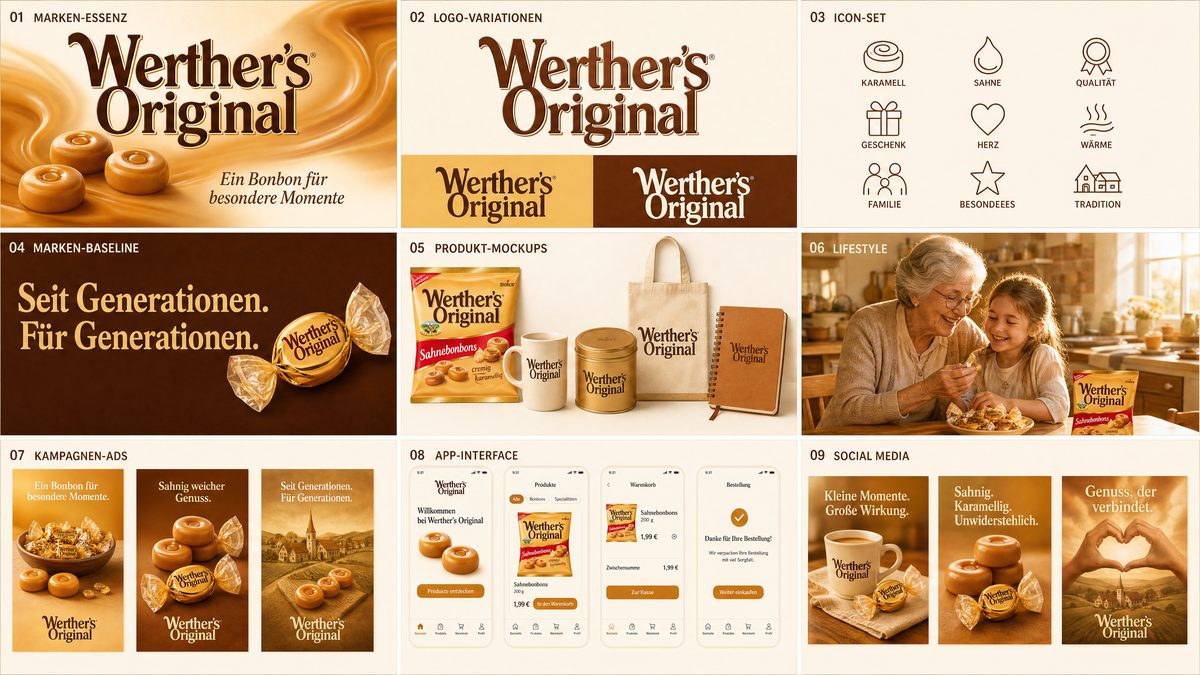 Brand Campaign aus eigenen Assets
