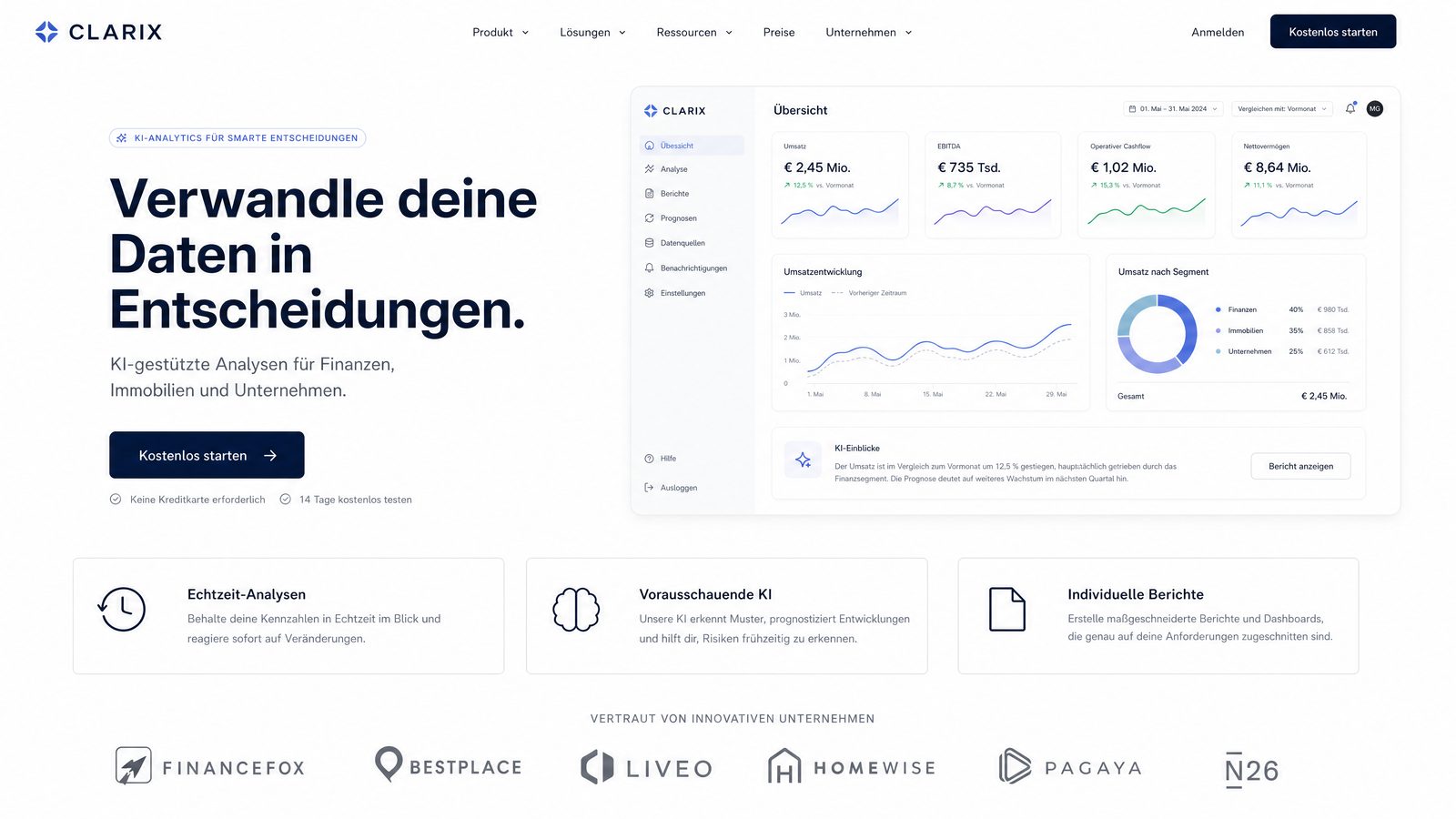 Website Landing Page