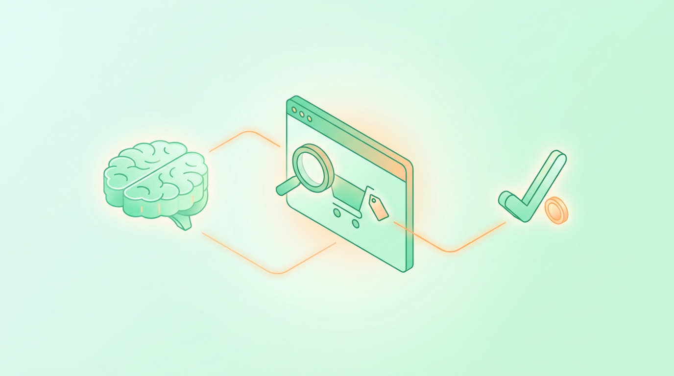 Automatisches Finden und Testen von Rabattcodes beim Online-Shopping mit ChatGPT Browser Automation