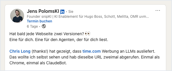 Screenshot der Quelle