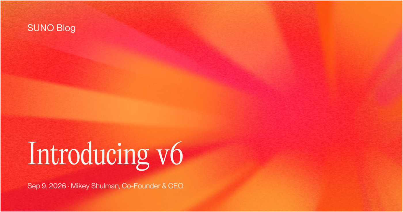 Suno v6